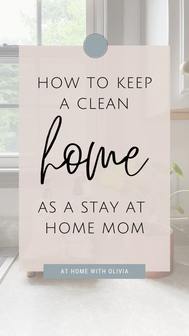 Simple Cleaning Tips For The Stay at Home Mom