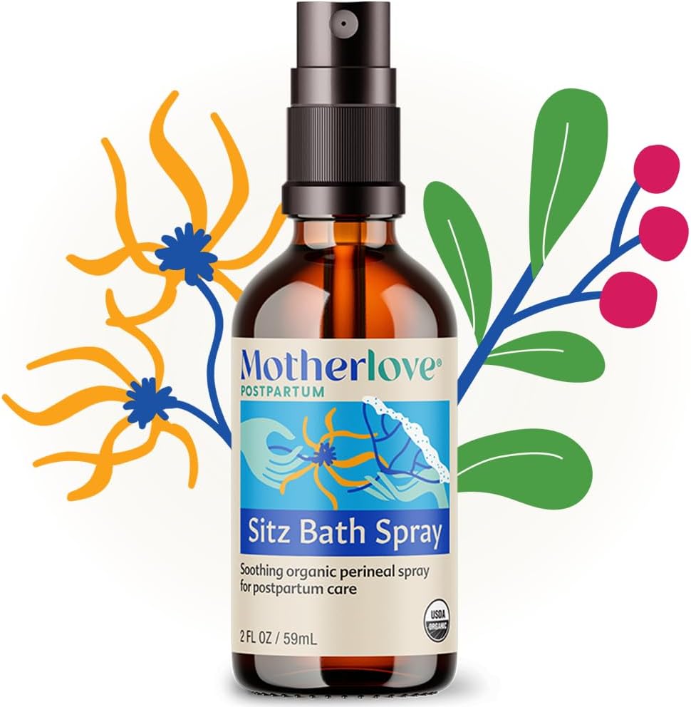 sitz bath spray Motherlove brand for postpartum moms